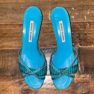Manolo Blahnik sandals Y2K
